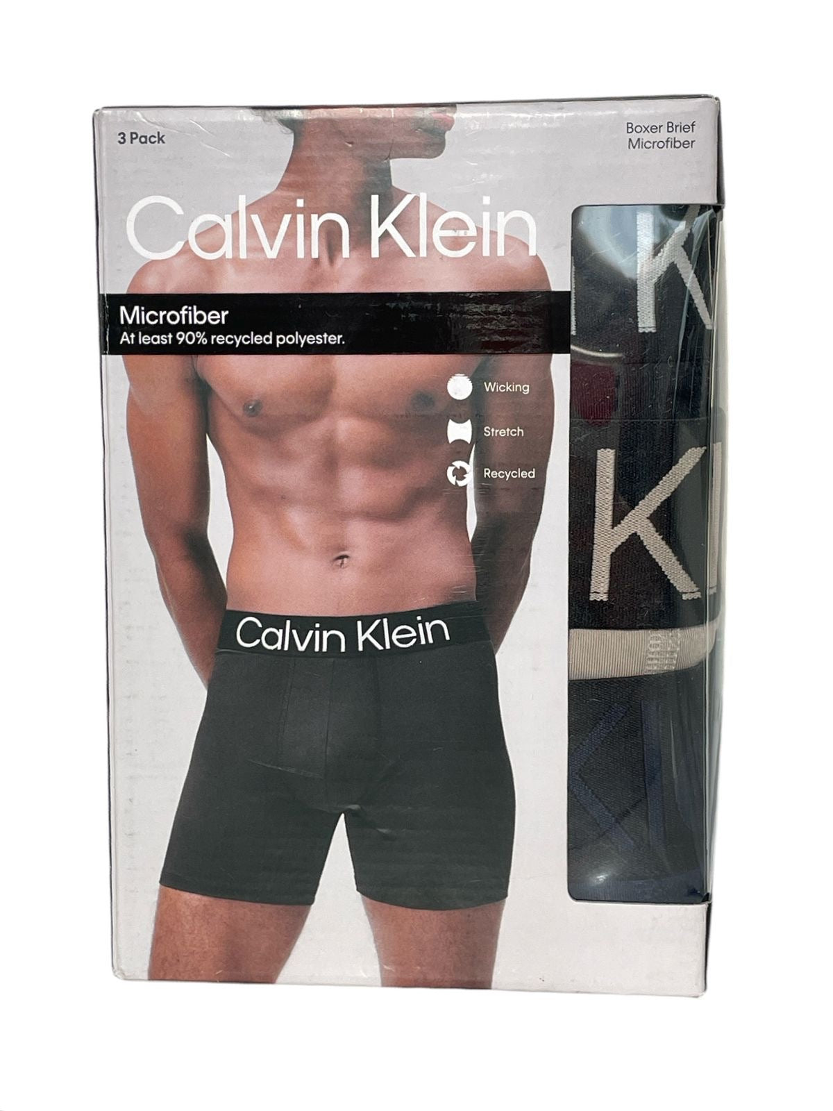 Set de Boxers Calvin Klein para Hombre – Microfibra Premium (3 Piezas)