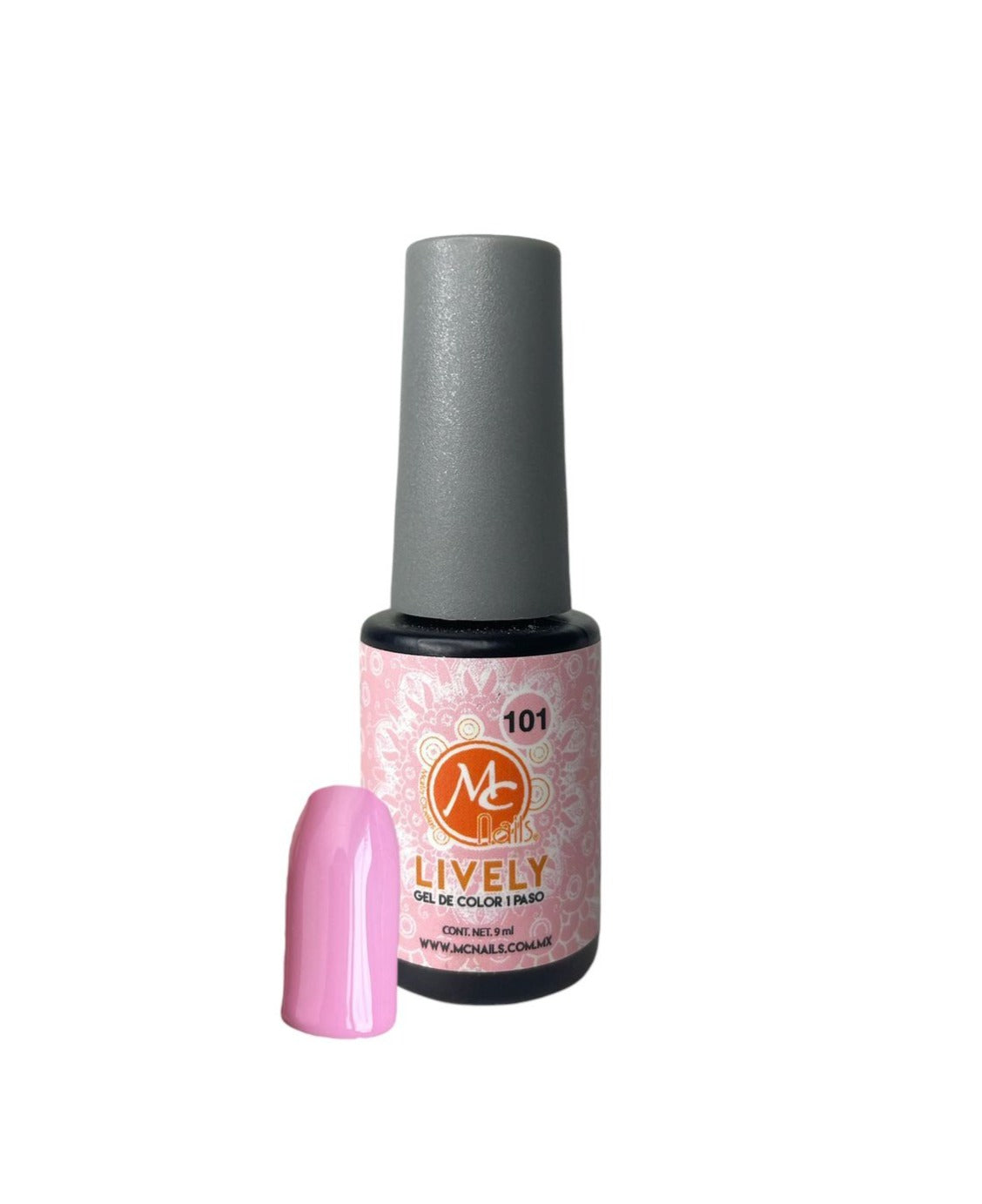 GEL DE COLOR MC NAILS LIVELY